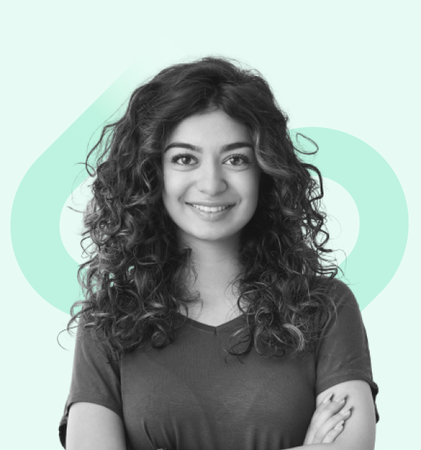 a person smiling for the camera